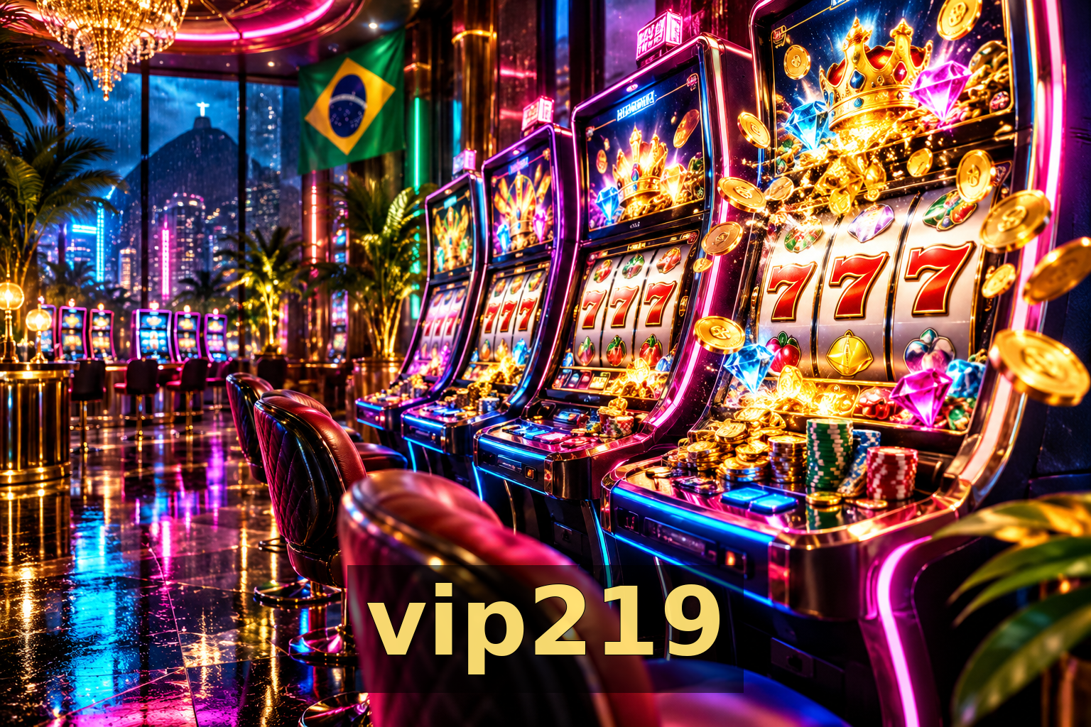 Jogos de Cassino Premium - Slots, Roleta, Blackjack e Dealer Ao Vivo