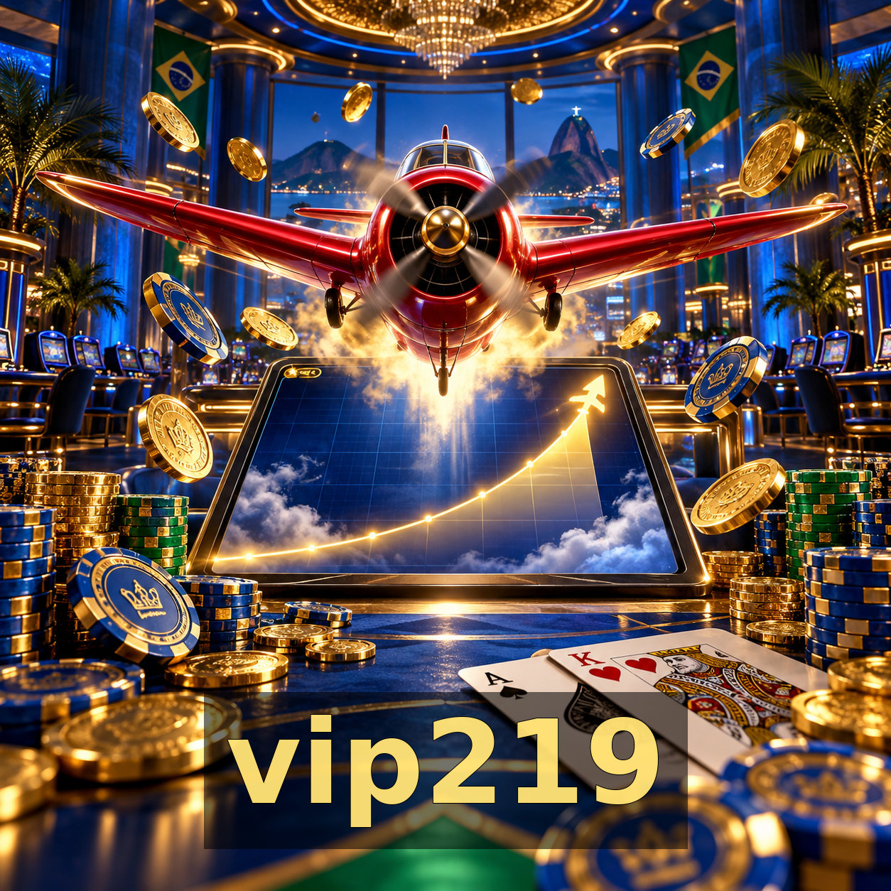Guia visual quadrado do centro de download vip219